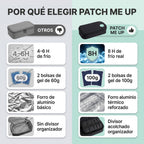 Comparativa Patch Me Up: 8h de frío y divisor organizador