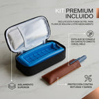 Kit premium con funda de piel para la pluma de insulina incluida