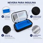 Características: ice block reutilizable, aluminio térmico y cremallera aislante