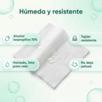 Toallitas de alcohol isopropílico 70% Skin Prep - imagen 7