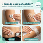 Toallitas removedoras de adhesivo con Aloe Vera - imagen 3