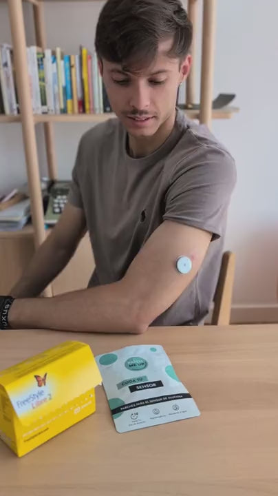Parches Patch Me Up para sensor FreeStyle Libre - video